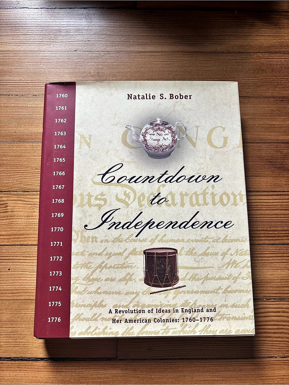 Countdown to Independence: A Revolution of Ideas 1760-1776 Hardcover Book